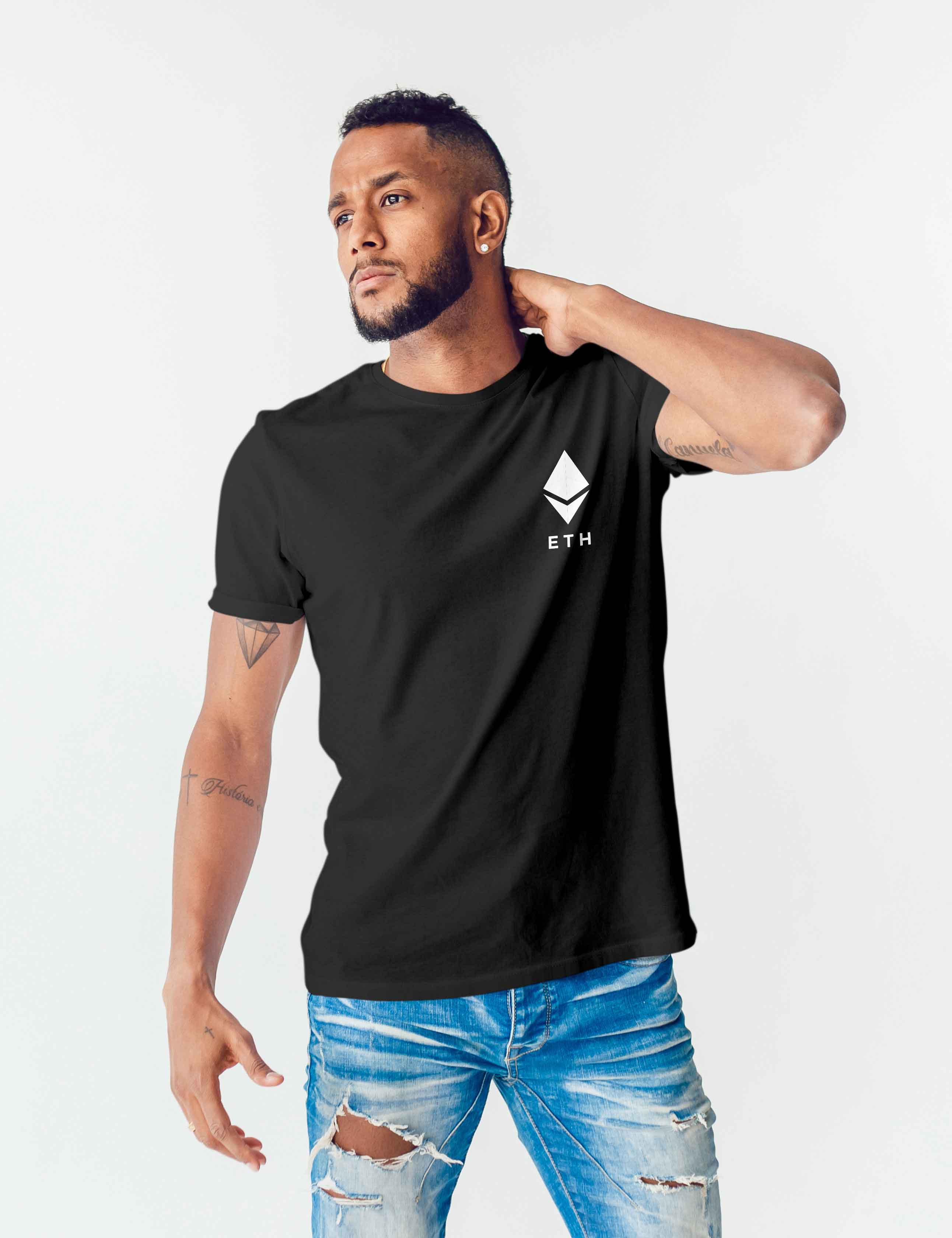 Xrp Black T-Shirt Pocket Logo