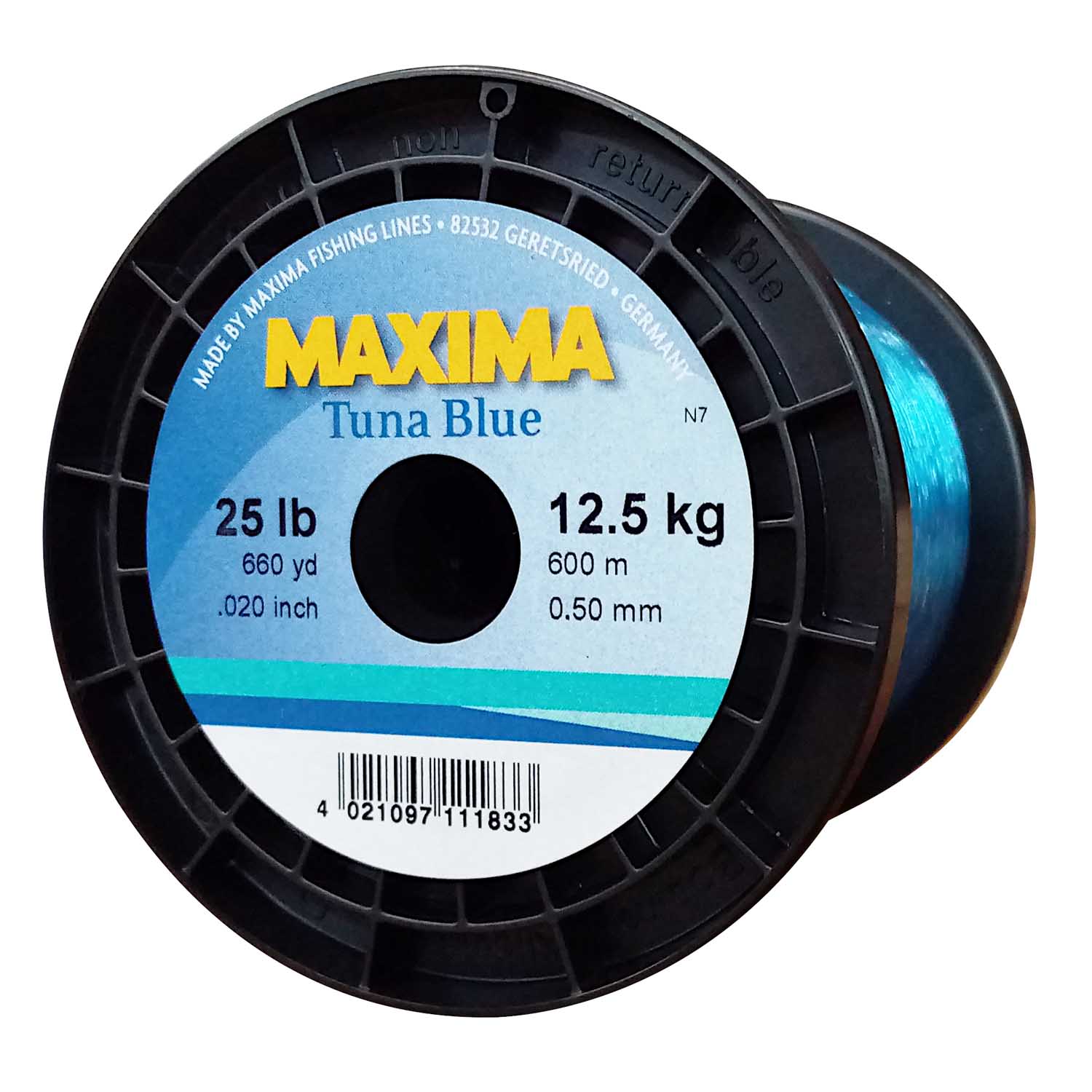 Maxima Tuna Blue Fishing Line - Guide Spools
