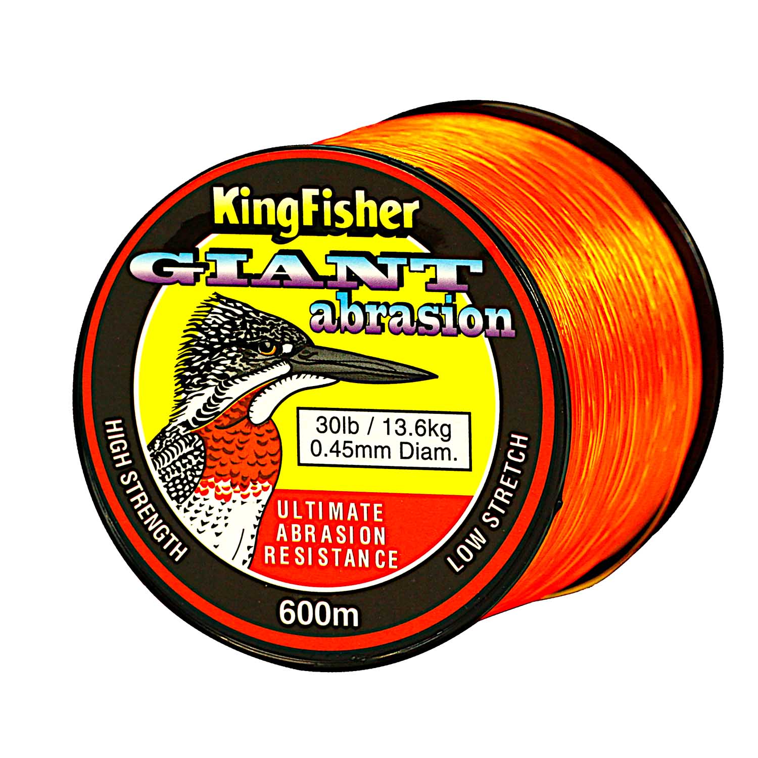 Kingfisher Giant Abrasion Nylon Fishing Line .45MM, 13.6KG/30LB