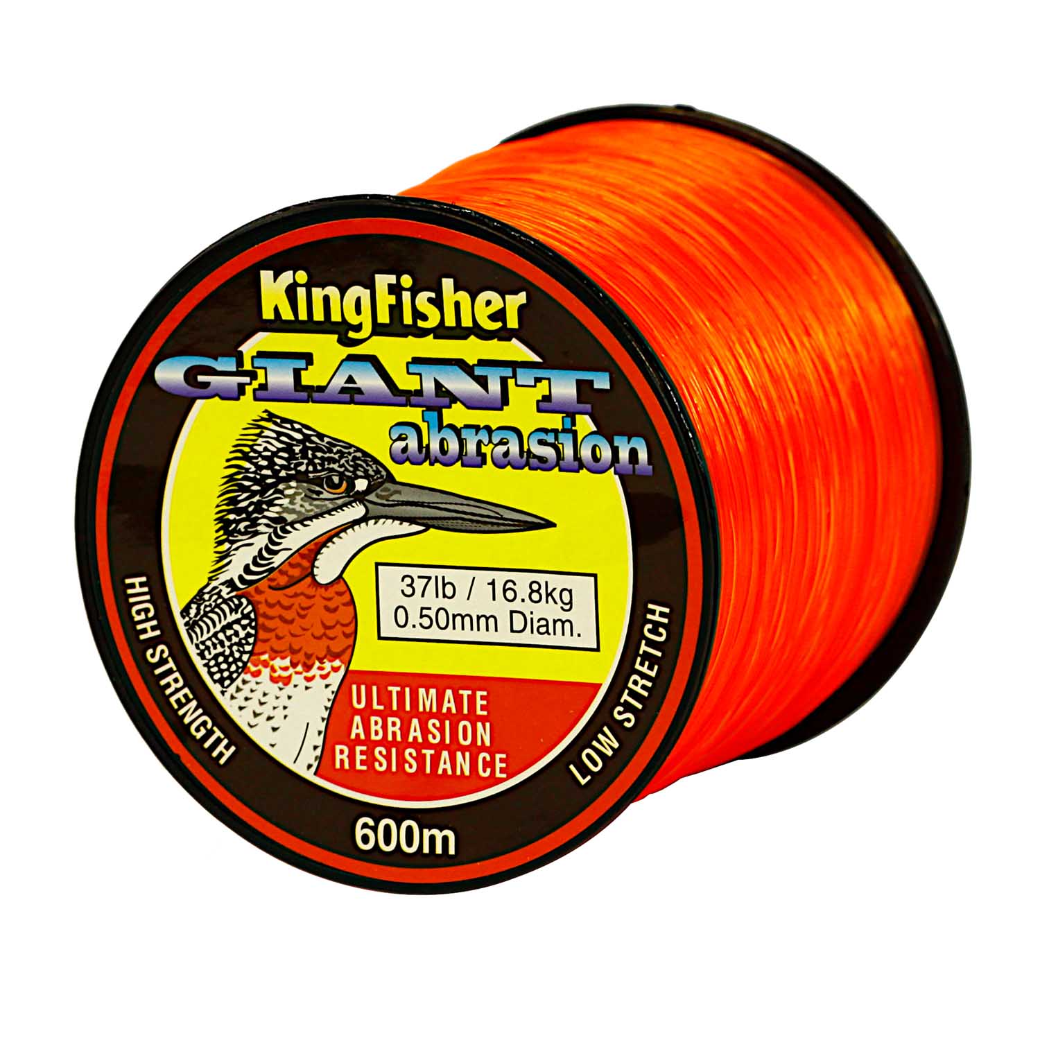 Kingfisher Giant Abrasion Nylon Fishing Line .50MM, 16.8KG/37LB