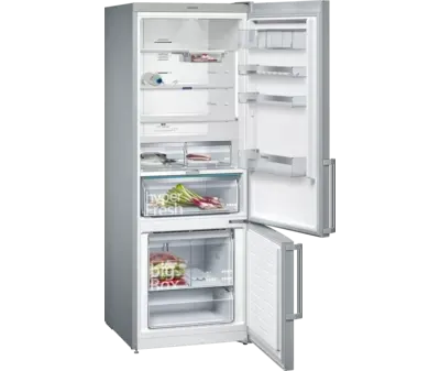 Siemens  505 Litre No Frost Fridge / Bottom Freezer Doors Black - Iq500 - Image 2