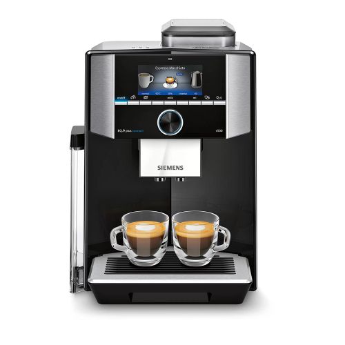 Siemens Fully Automatic Coffee Machine, Black Eq.9 Plus Connect - S500