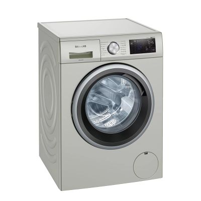 Siemens Isensoric Silver Inox Washing Machine I-Dos, Home Connect, 1400Rpm - Iq500 - Image 1