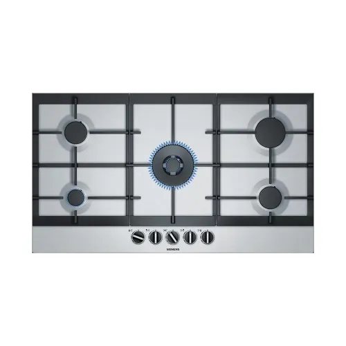 Siemens 90cm Gas Hob With Wok Burner, Stepflame Technology – Iq500