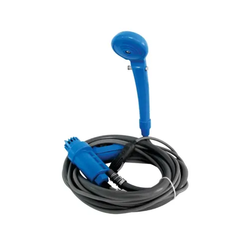 12V Dc Turbo Shower With Pump In A Plastic Storage Container