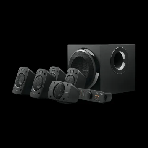 Logitech Z906. Audio output channels: 5.1 channels surround sound system