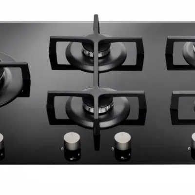 Whirlpool gas hob: 5 gas burners - Fusion Knobs - Image 1