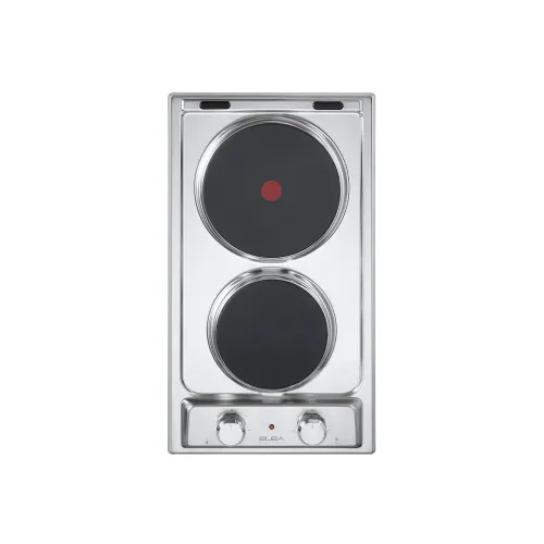 Elba 2 Plate Electric Hob S/S