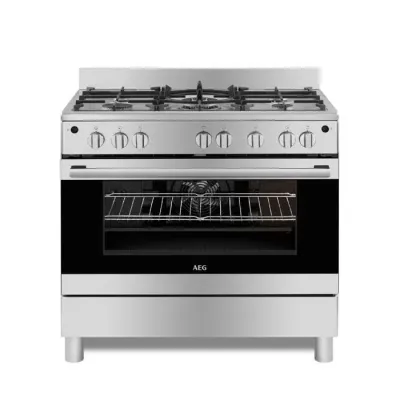 Aeg 90Cm Stainless Steel Gas Stove - 10369Gn-Mn - Image 1