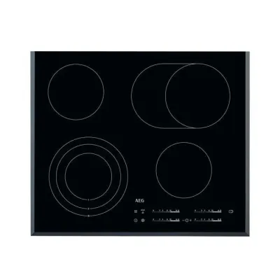 Aeg 60Cm Ceran Slide Control Hob - Hk654070Fb - Image 1