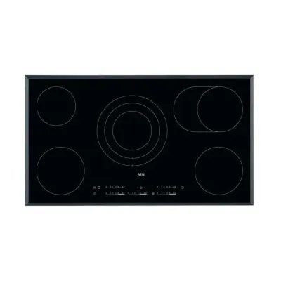 Aeg 90Cm Touch Control Ceran Hob - Hk955070Fb - Image 1
