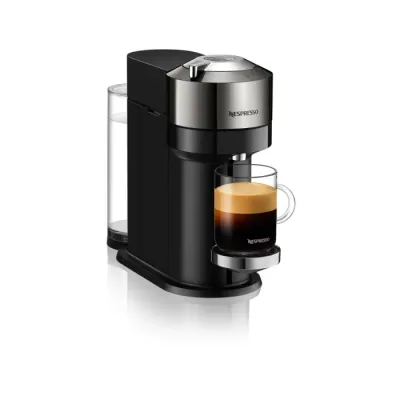 Nespresso Vertuo Next Black & Chrome Coffee Machine - Image 1