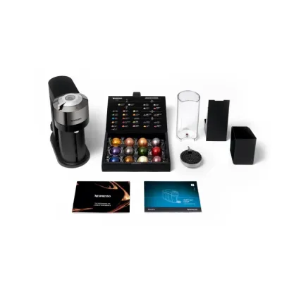 Nespresso Vertuo Next Black & Chrome Coffee Machine - Image 4