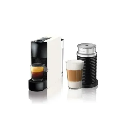 Nespresso Essenza Mini Bundle - White & Black - Image 1