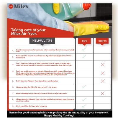 Milex Power Air Fryer Baking And Cake Pan 16cm - Image 4