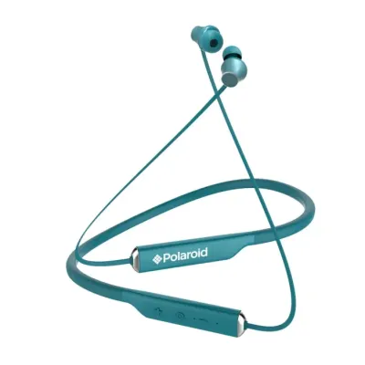 Polaroid Athletic Wireless Magnetic Earbuds - Teal - Image 1