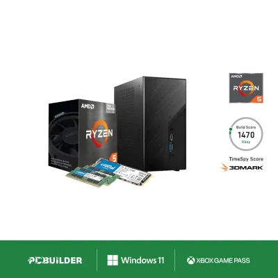 PCBuilder Ryzen 5 5600G ESPIONAGE Windows 11 Gaming PC - Image 1