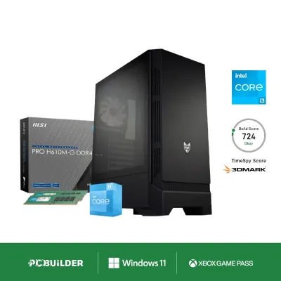 PCBuilder i3 21100 Accelerator Windows 11 Gaming PC - Image 1