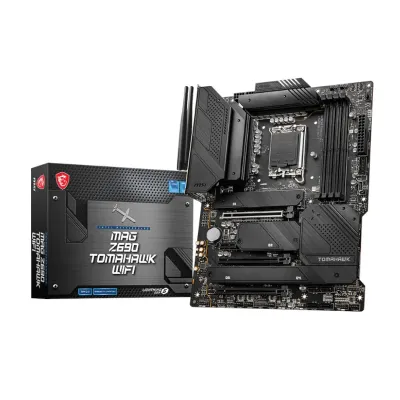 MSI MAG Z690 TOMAHAWK WIFI DDR5 LGA1700 ATX Gaming Motherboard - Image 1
