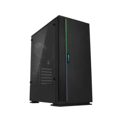 Raidmax H701 ATX | Micro-ATX | Mini-ITX ARGB Mid-Tower Gaming Chassis - Black - Image 1