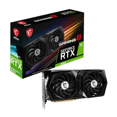 MSI Nvidia GeForce RTX 3050 GAMING X 8G 128-Bit Graphics Card - Image 1