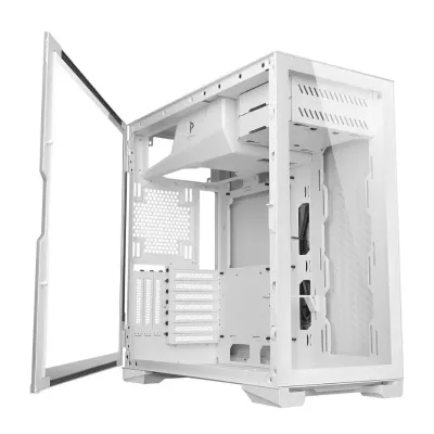 Antec P120 Crystal White Tempered Glass Side/Front ATX Gaming Chassis White - Image 3