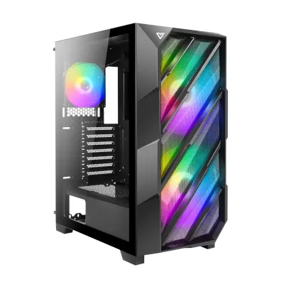 Antec NX700 ATX | Micro-ATX | ITX ARGB Mid-Tower Gaming Chassis - Black - Image 1