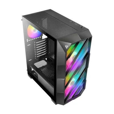 Antec NX700 ATX | Micro-ATX | ITX ARGB Mid-Tower Gaming Chassis - Black - Image 4