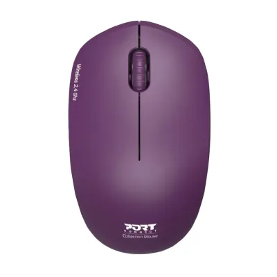 Port Connect MOUSE COLLECTION WIRELESS Purple - Image 1
