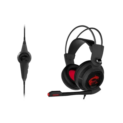 MSI DS502 Gaming Headset - Black - Image 4