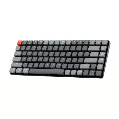 KeyChron K3 84 Key Low Profile Potical Mechanical Hot-Swappable Mechanical Keyboard RGB Red Switches - Image 3