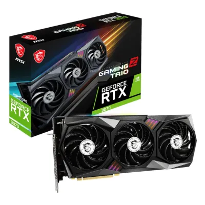 MSI Nvidia GeForce RTX 3070 Gaming Z Trio 8GB GDDR6X 256Bit Graphics Card - Image 1