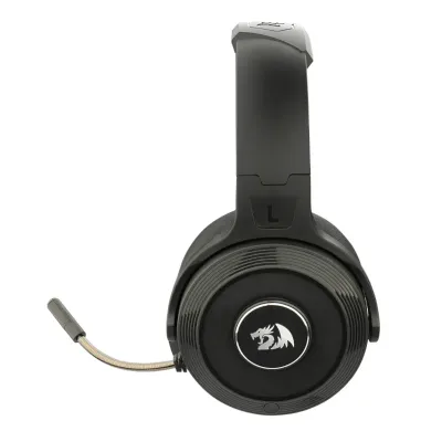 REDRAGON Over-Ear PELOPS PRO Wireless PC|XONE|PS4|ANDROID Wireless Gaming Headset - Black - Image 2