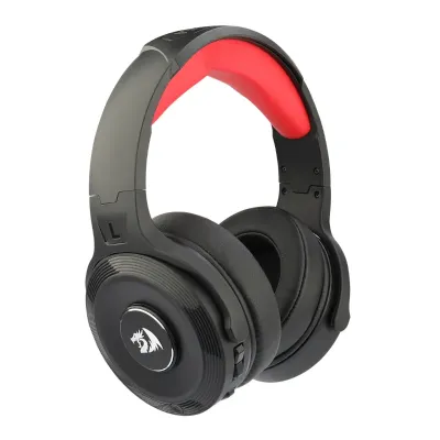 REDRAGON Over-Ear PELOPS PRO Wireless PC|XONE|PS4|ANDROID Wireless Gaming Headset - Black - Image 3