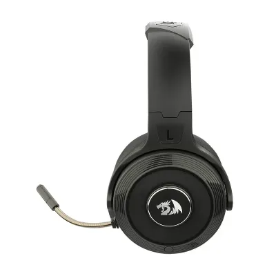 REDRAGON Over-Ear PELOPS Wireless PC|XONE|PS4 Wireless Gaming Headset - Black - Image 3