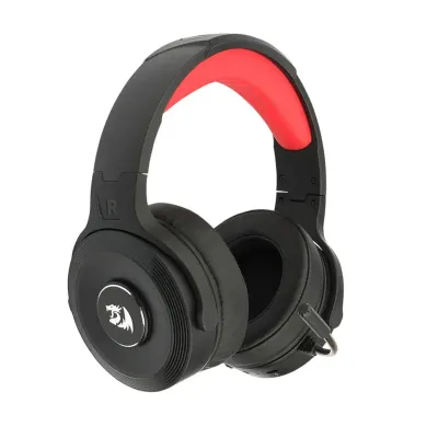REDRAGON Over-Ear PELOPS Wireless PC|XONE|PS4 Wireless Gaming Headset - Black - Image 5