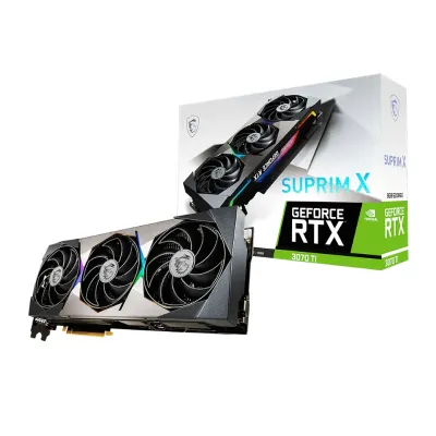 MSI Nvidia GeForce RTX 3070 TI Suprim X 8G Graphics Card - Image 1