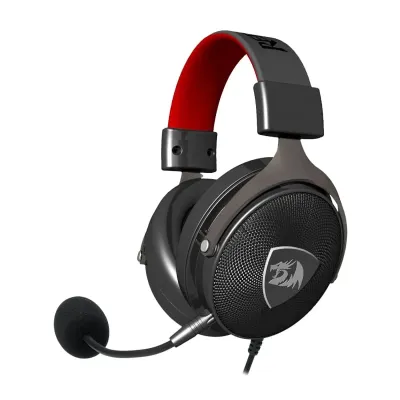 REDRAGON Over-Ear ICON USB PC|PS4|XONE|SWTCH Gaming Headset - Black - Image 1
