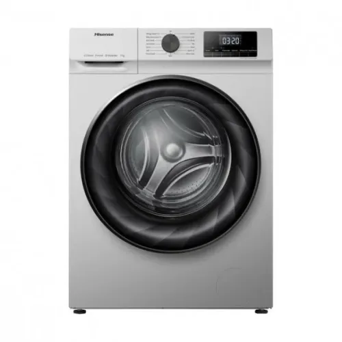 Hisense WFQY7012EVJMS 7KG Silver Front Loader Washing Machine