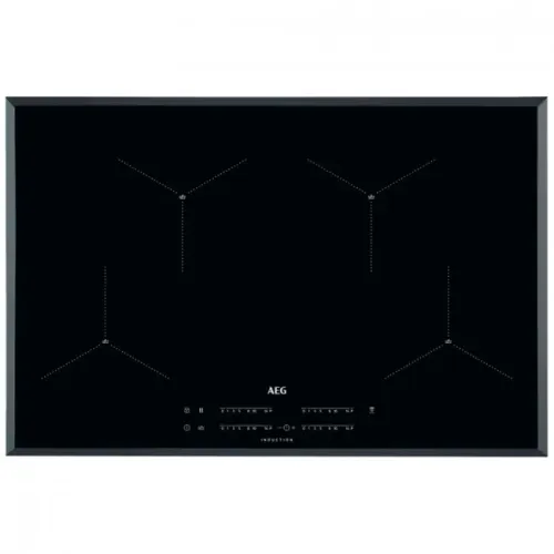 AEG IKB84431FB 800MM Black 4 Plate Induction Hob