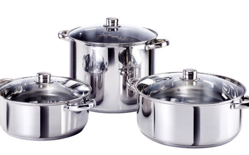 Salton 190064 Stainless Steel 6 Piece Family Potset