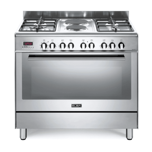 Elba 01/9FX 737 90CM Fusion 4 Burner Gas Cooker and Electric Oven