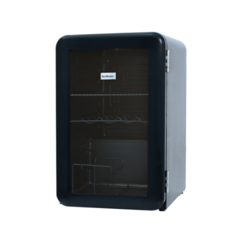 SnoMaster SC-70R 68L Counter-Top Retro Beverage Cooler - Black