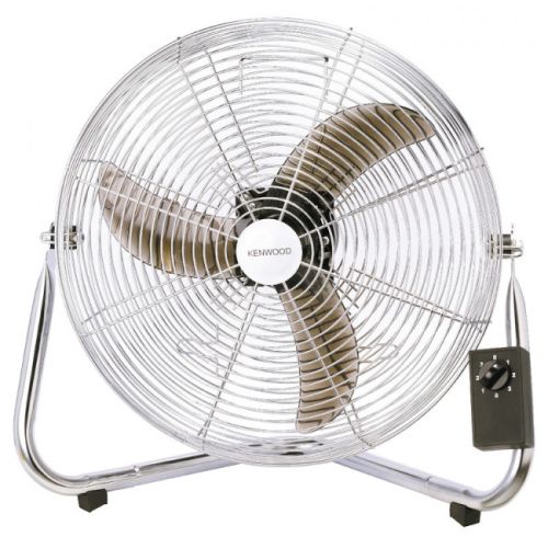 Kenwood IF450 85W Silver Adjustable Floor Standing Fan