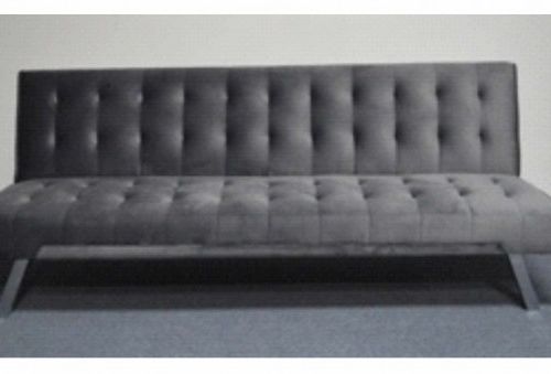 Vegas VSC-003 Black PVC Sleeper Couch