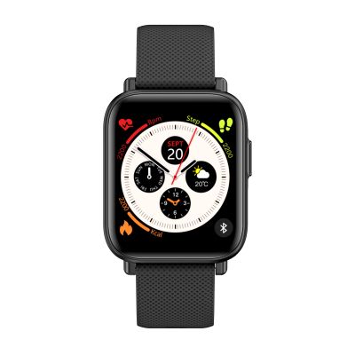 Polaroid Full Touch Active Square Watch - Black - Image 1